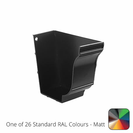 125x100mm SnapIT Aluminium Moulded Right Hand Stop End - One of 26 Standard Matt RAL colours TBC