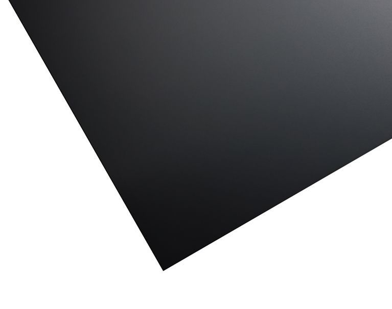 .040 Matte Black Aluminum Sheet - 12 X 36 - By Metal Remnants Inc.