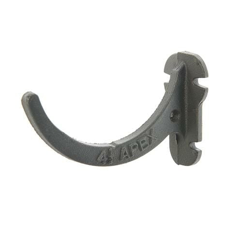 125mm (5") Half Round Cast Iron Fascia Bracket - Primed - Trade Warehouse