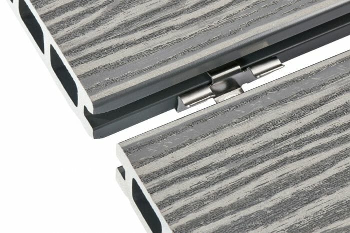 Composite Decking Stainless Steel Clips + M4x30 SS wood screws (100 Pack) - Trade Warehouse