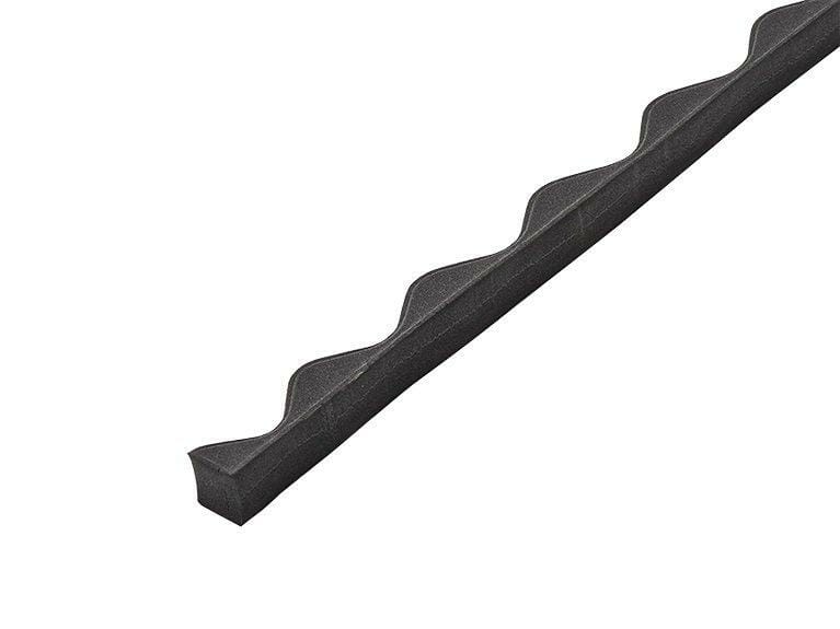 Corrugated 13/3 profiled foam fillers Supaseal (25mm) Black with 6mm base - Trade Warehouse