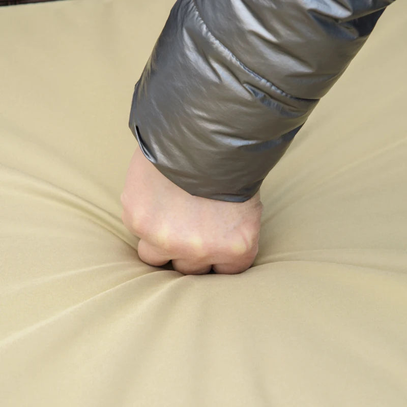 Beige Rattan Bistro Set With Coffee Table