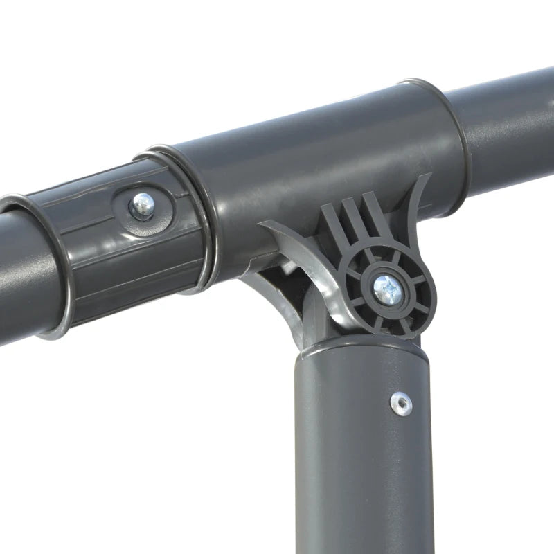 3m Beige Banana Parasol With Adjustable Crank Handle