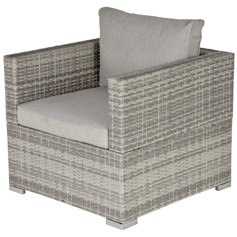Gray wicker online lounge chairs