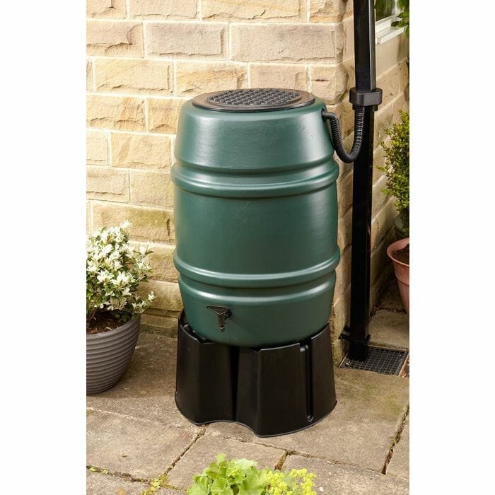 Harcostar 168L Water Butt Barrel With Stand and Diverter - Trade Warehouse