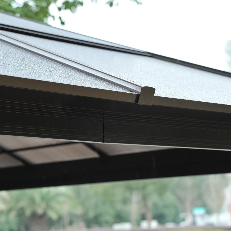 Hardtop Garden Pavillion With Metal Frame - Trade Warehouse