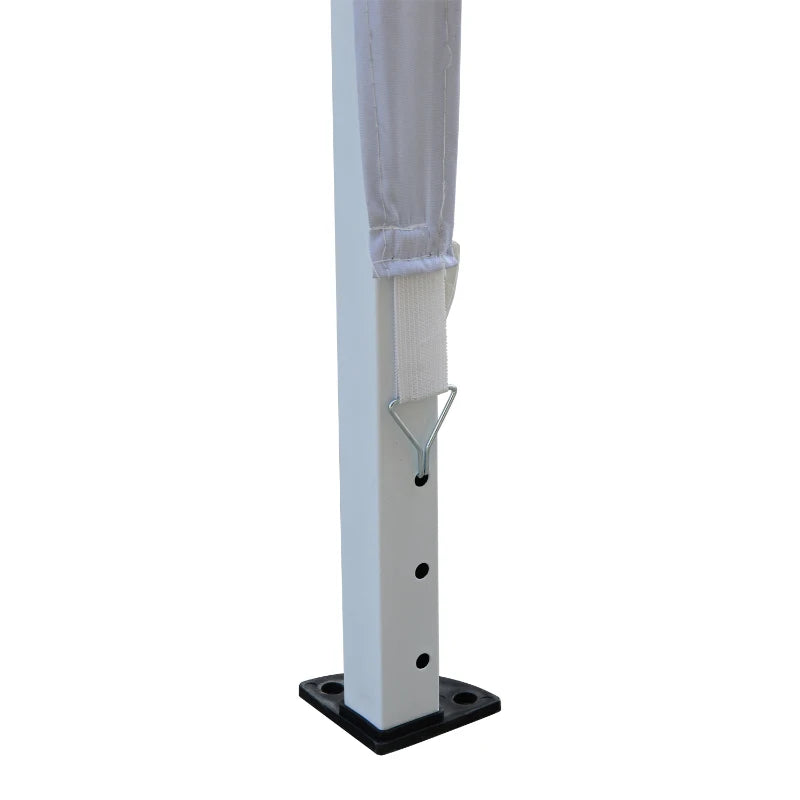 3m x 3m Adjustable White Marquee Party Tent