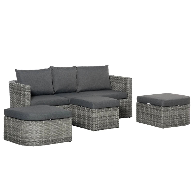 Wicker double best sale chaise lounge