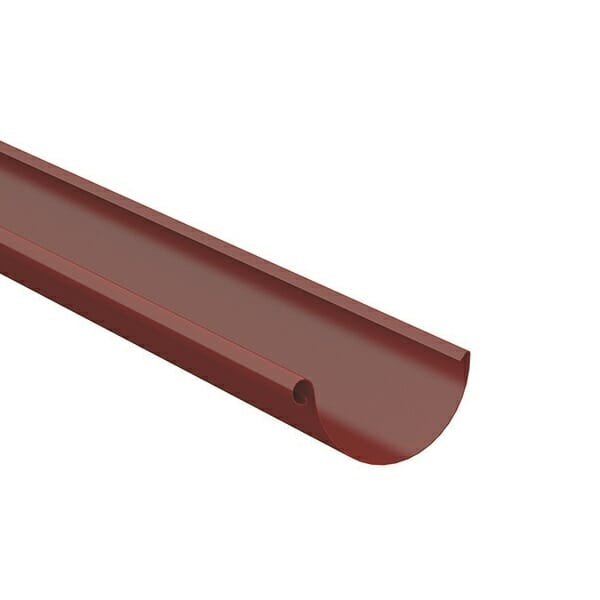 Lindab Half Round Gutter 3m - Trade Warehouse