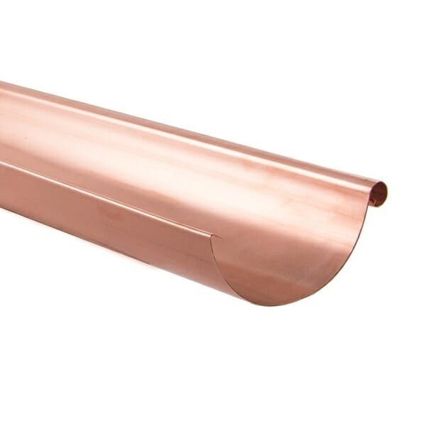 Lindab Half Round Gutter 3m - Trade Warehouse