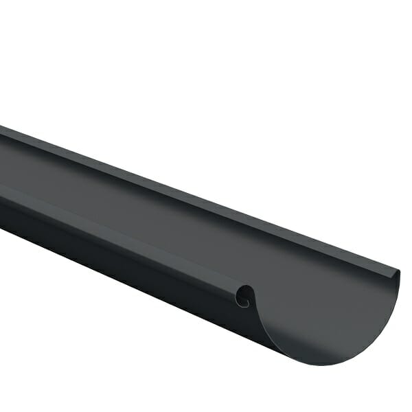 Lindab Half Round Gutter 3m - Trade Warehouse