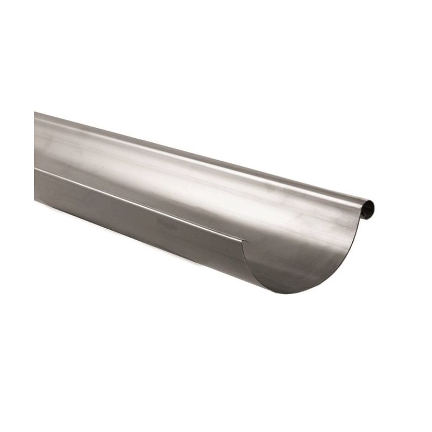 Lindab Half Round Gutter 3m - Trade Warehouse
