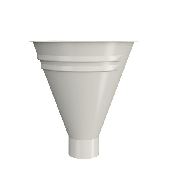 Lindab Half Round Water Hopper - Trade Warehouse