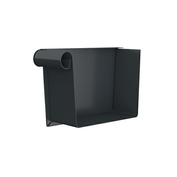 Lindab Left Hand Rectangular Stop End - Trade Warehouse