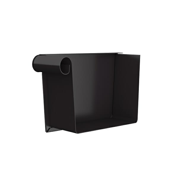 Lindab Left Hand Rectangular Stop End - Trade Warehouse