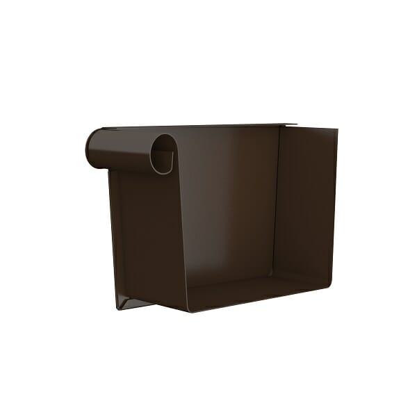 Lindab Left Hand Rectangular Stop End - Trade Warehouse