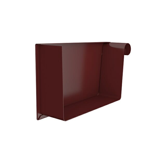 Lindab Right Hand Rectangular Stop End - Trade Warehouse