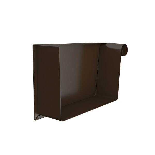 Lindab Right Hand Rectangular Stop End - Trade Warehouse