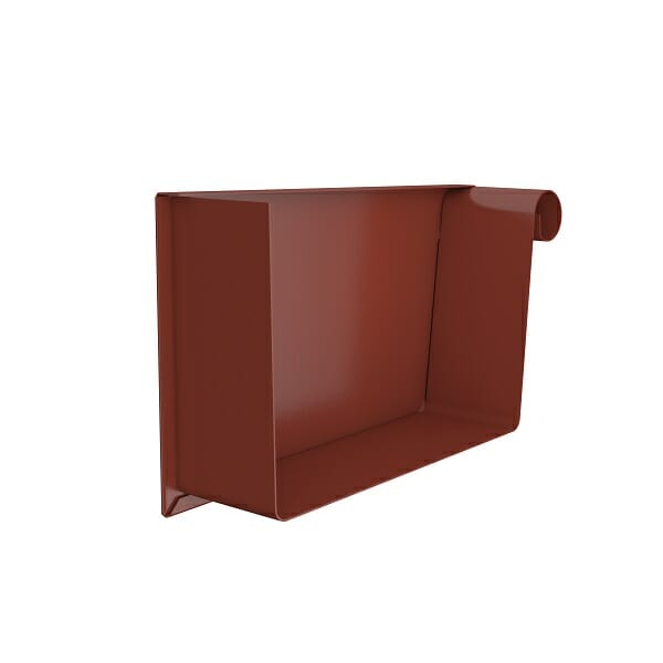 Lindab Right Hand Rectangular Stop End - Trade Warehouse