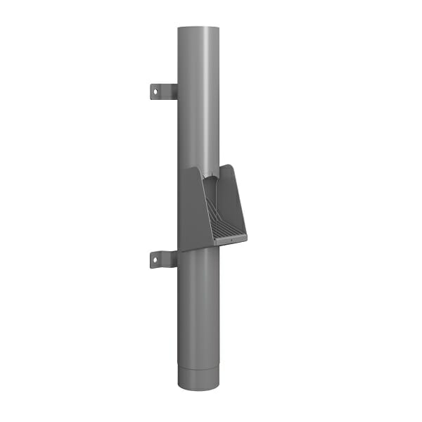 Lindab Vandal Reinforced Pipe with Leaf Trap - Trade Warehouse