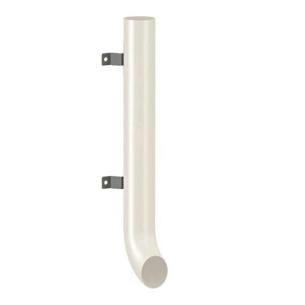 Lindab Vandal Reinforced Pipe with Shoe - Trade Warehouse