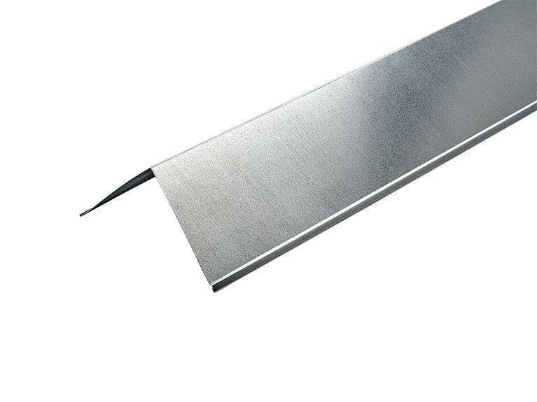 Metal Plain Galvanised Barge Flashing 150mm X 150mm X 3000mm 