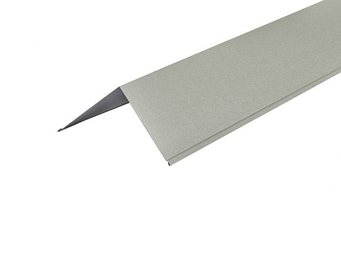 Metal PVC Plastiol Coated White Barge Flashing 150 x 150mm x 3000mm - Trade Warehouse