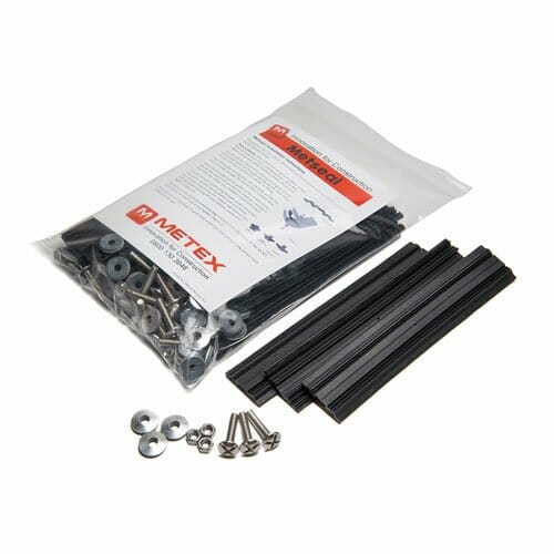 Metseal Cast Aluminium Gutter Sealing Pack - Trade Warehouse