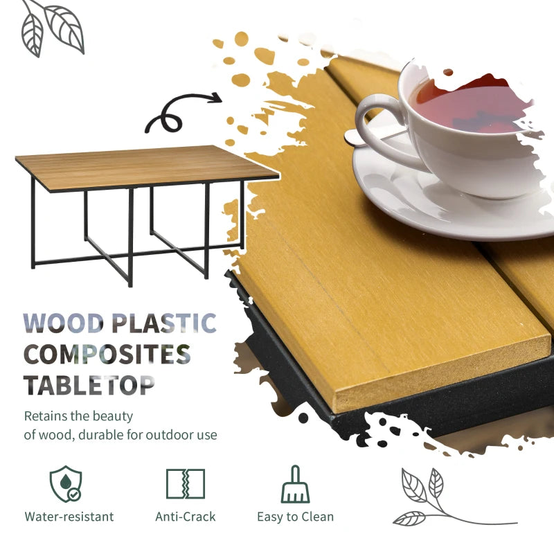 10 Seater Rattan Table & Chairs With Grey Cushions