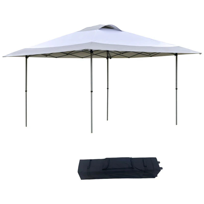 4m x 4m White Pop-up Gazebo Canopy Tent