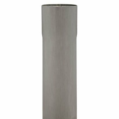 100mm Quartz Zinc Downpipe 2m Length