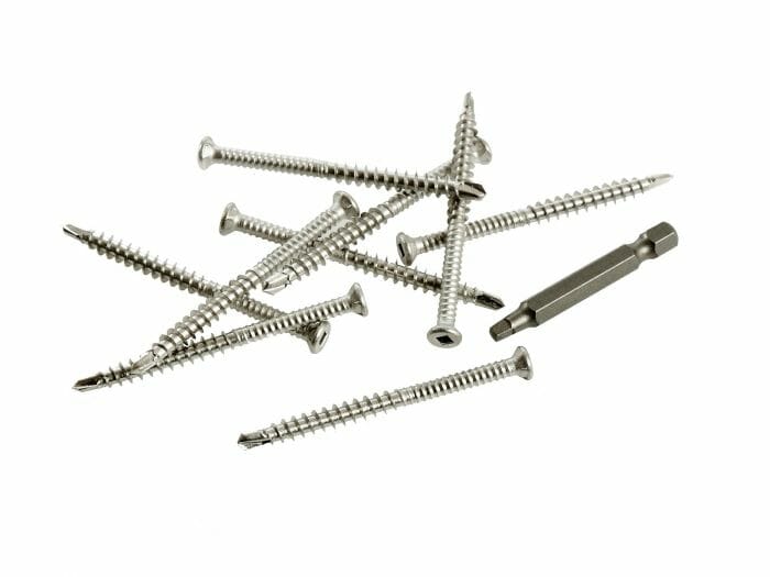 SPEEDDEKZ 316 Stainless Steel Decking Screws M5.5 x 50mm (Pack of 100) - Trade Warehouse