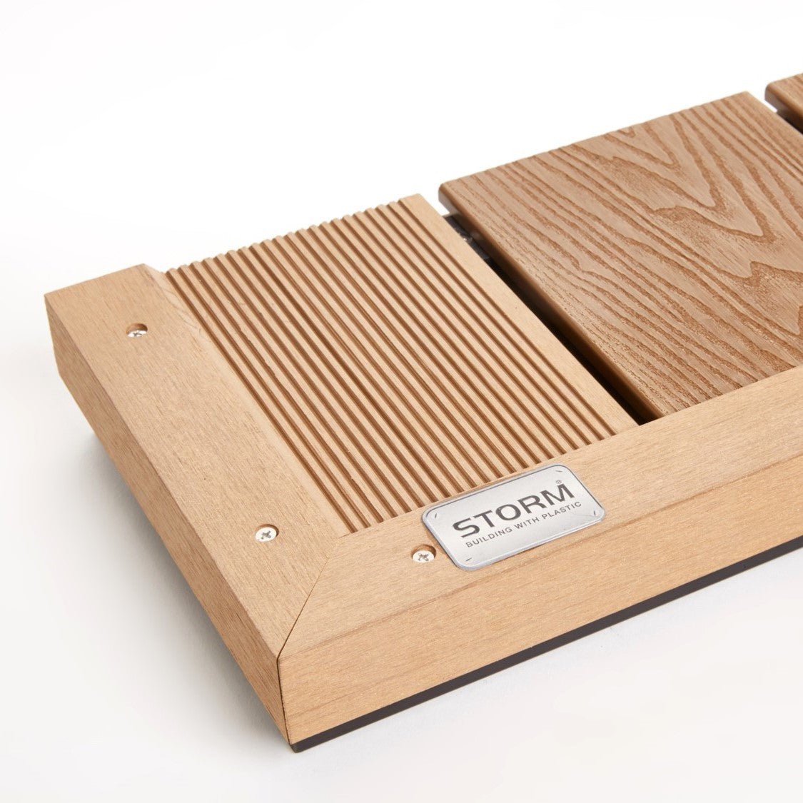 Triton 3m Double Faced Woodgrain Composite Decking Board 148mm X 25mm - Trade Warehouse