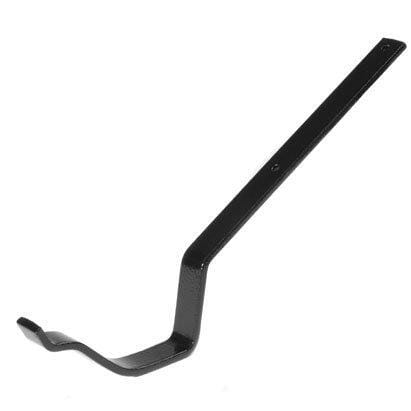 115mm (4.5") Victorian Ogee Top Fix Rafter Bracket for Cast Iron Gutter - Black