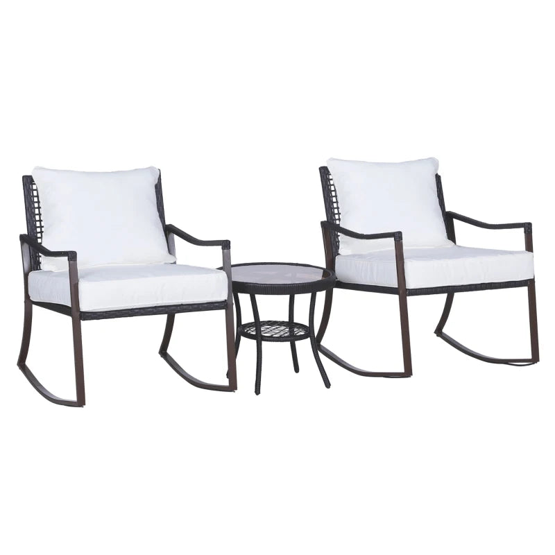 Rocking Bistro Set with Table