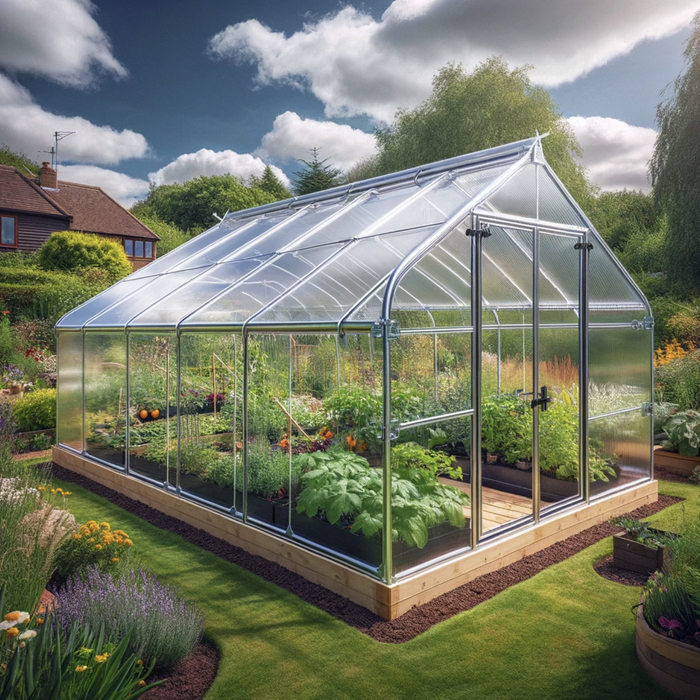 Building a Polytunnel with Polycarbonate Sheets - Trade Warehouse