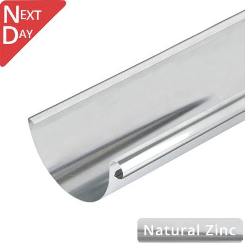 Zinc gutter image