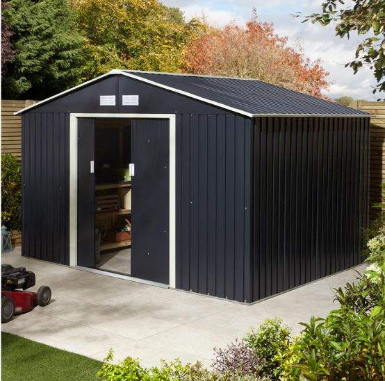 10x8 Metal Shed