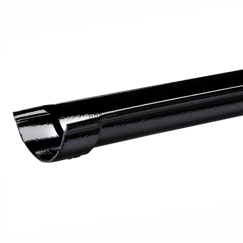 Hargreaves Beaded Half Round Cast Iron Gutters