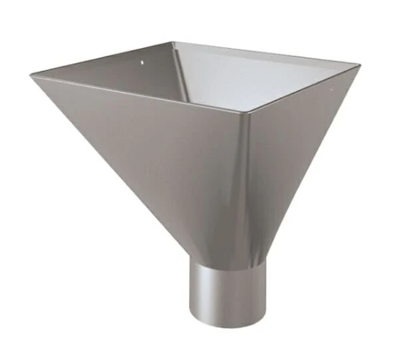 Lindab Hoppers in Magestic Galvanised Colour