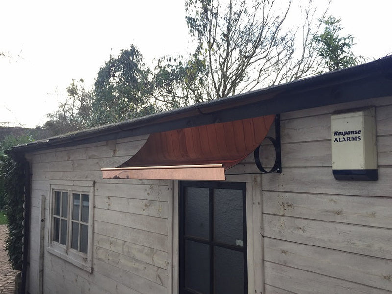 Copper Door Canopies