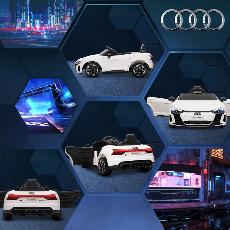 Audi Licensed 12V Kids Electric Ride-On Car with Remote Control and Suspension System