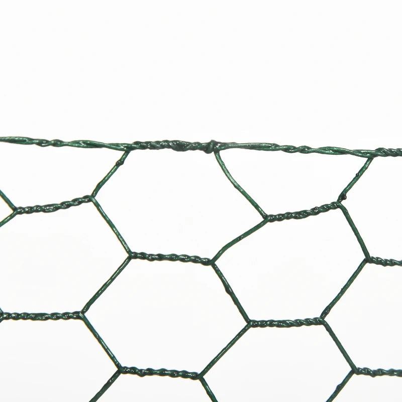 1m x 25m Foldable PVC Coated Wire Mesh Fence