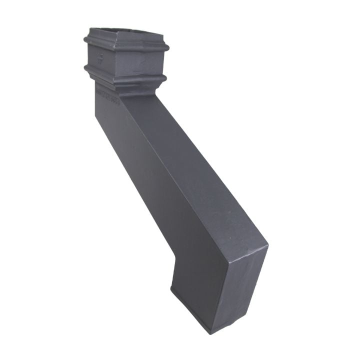 Hargreaves Cast Iron 100x75mm Rectangular Side Offset 533mm Projection - Primed