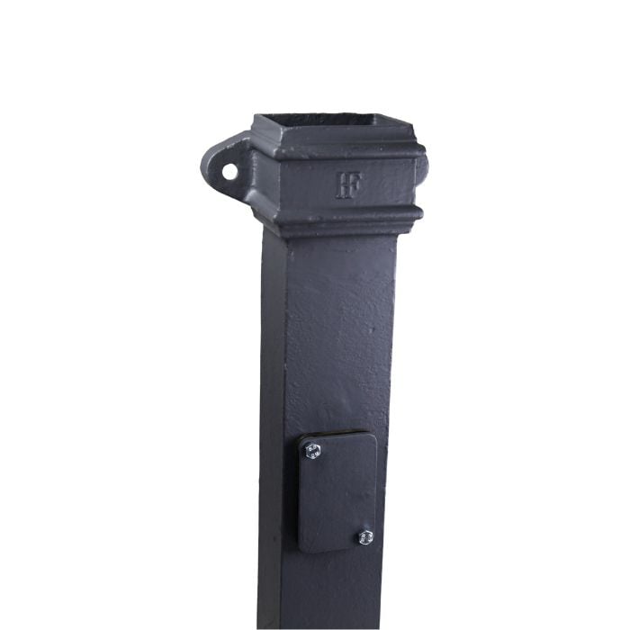 Hargreaves Cast Iron 100x100mm Eared Square Access Pipe - Primed