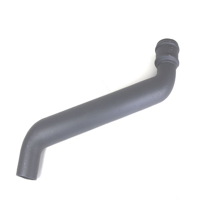 Hargreaves Cast Iron 100mm Rainwater Offset 610mm Projection - Primed