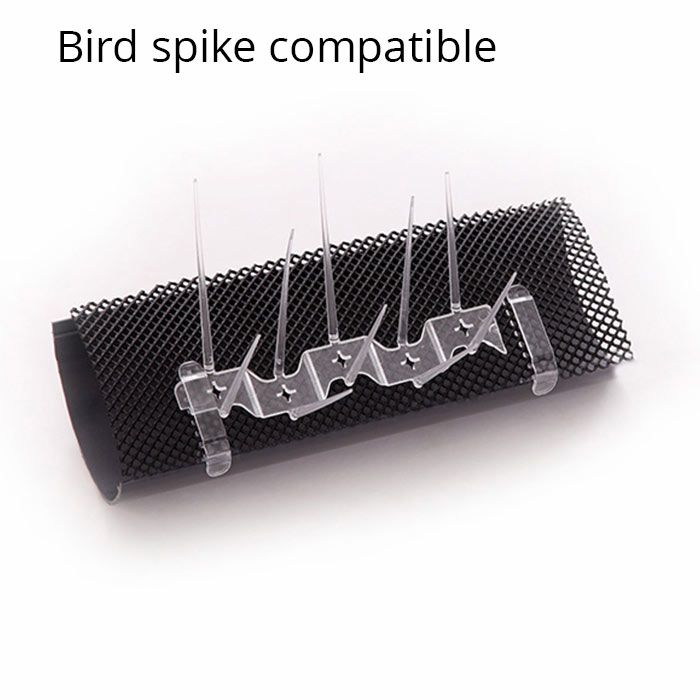 Alumasc 110mm GutterFlo HDPE Grid Mesh 4mtr Roll - comes with 16 polycarbonate clips