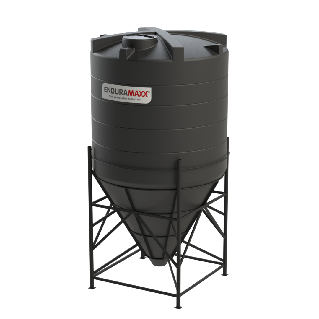 12,000 Litre 60 Degree Cone Tank with Frame