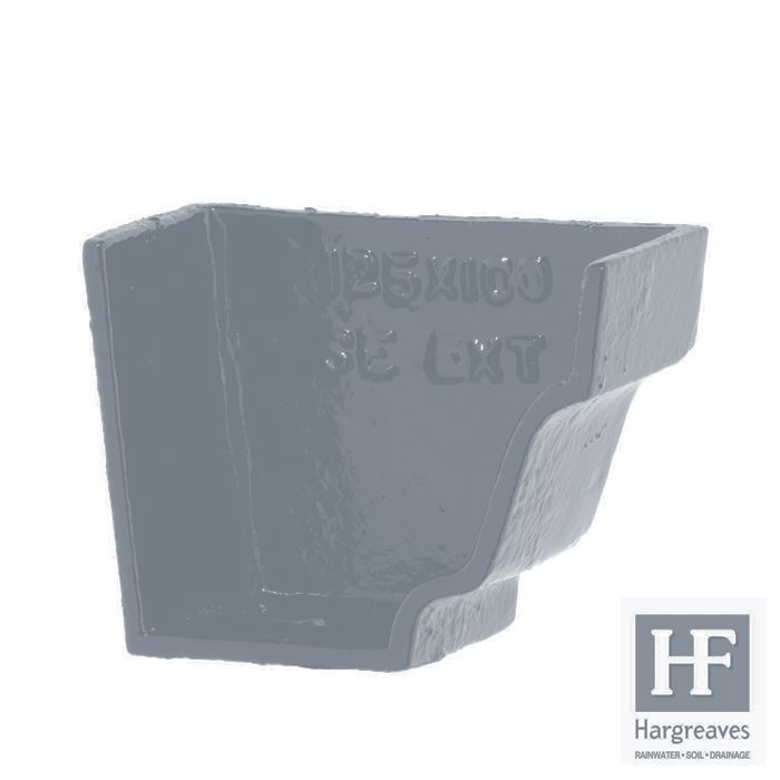 Hargreaves Cast Iron 125x100mm External H16 Stopend - Primed