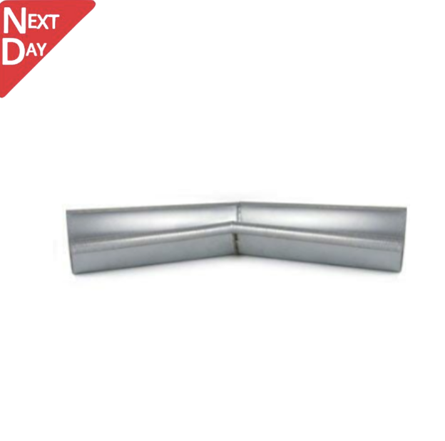 125mm Half Round Galvanised Steel 135degree  Internal Gutter Angle